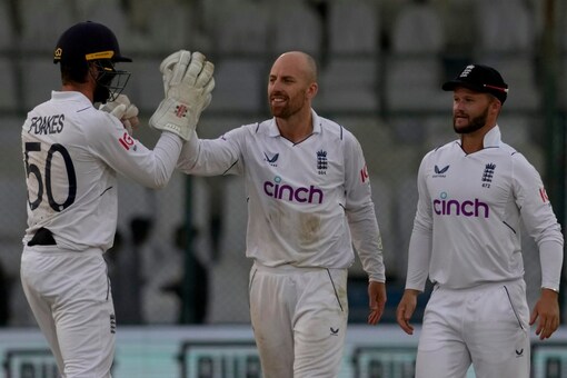 Jack Leach claimed a four-fer against Pakistan in third Test (AP Image)