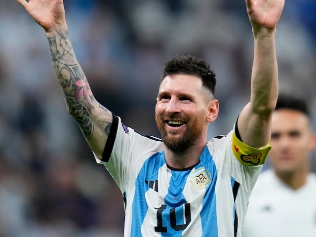 ARG vs FRA: Lionel Messi Becomes Most Capped Player in FIFA World Cup ...