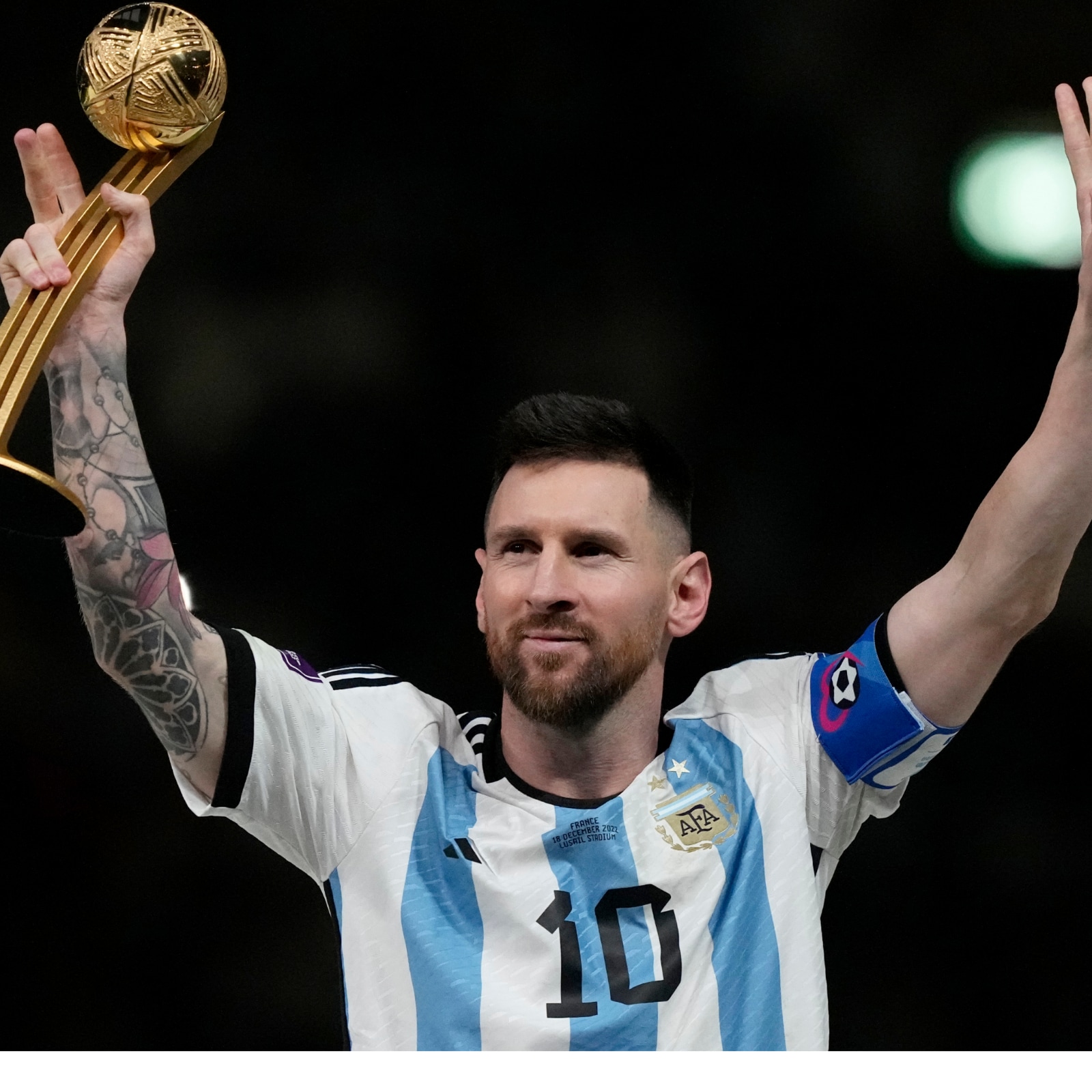 Lionel Messi Wins FIFA World Cup 2022 Champion Lionel Messi