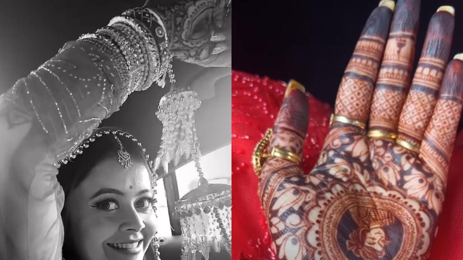 Devoleena Bhattacharjee Getting Married? Gopi Bahu Dresses As Bride and Flaunts Her Mehndi, Kaleere