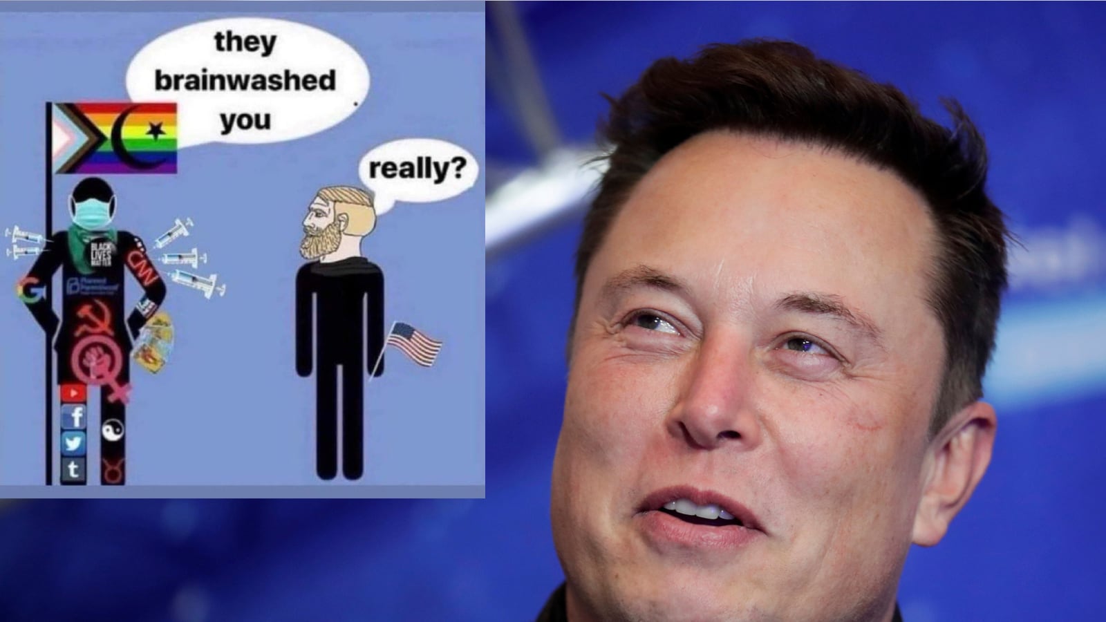 Elon Musk Causes Uproar With 'Anti-LGBTQ, Anti-Vax' Meme, Insults ...