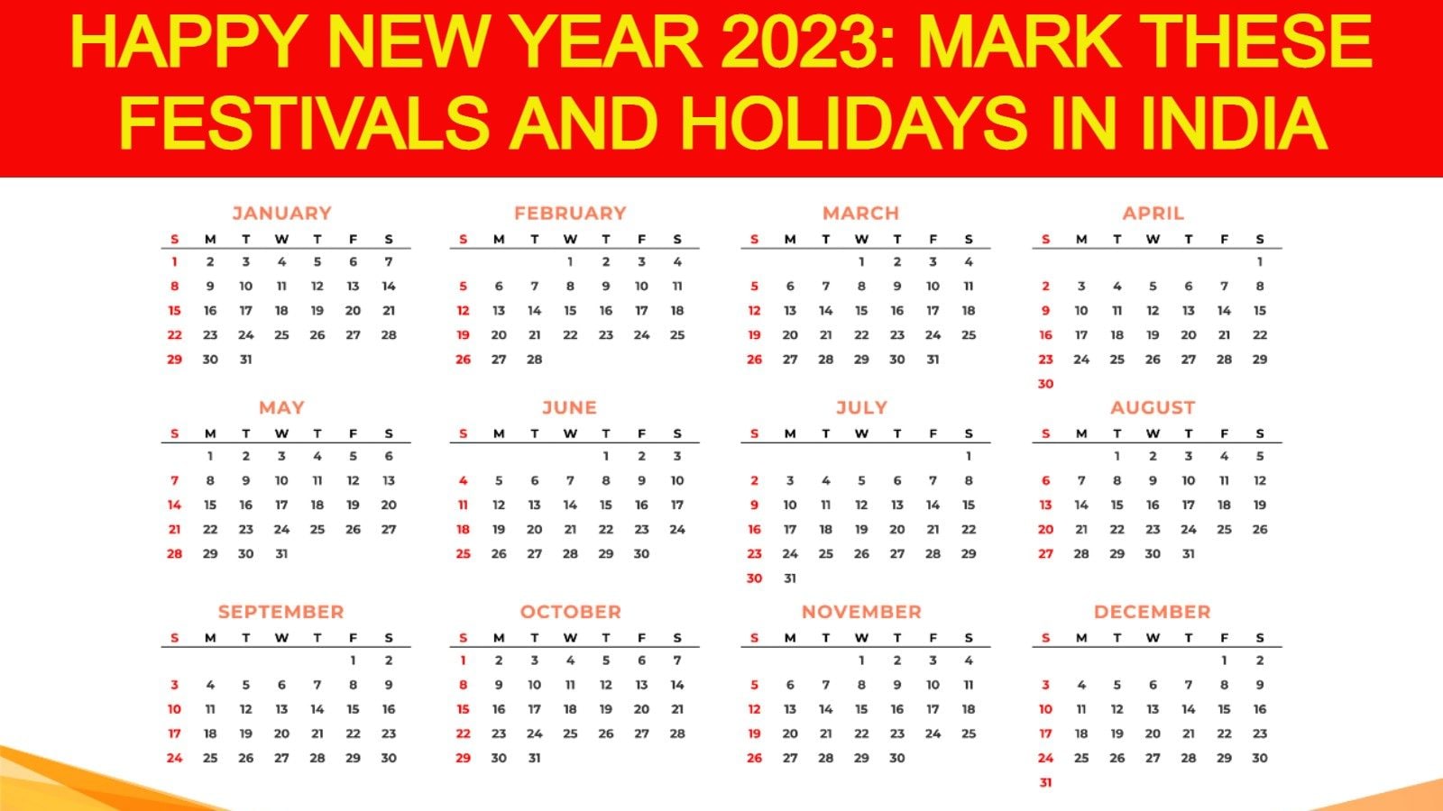 Indian Calendar 2023 Check List of Famous Festivals of India With