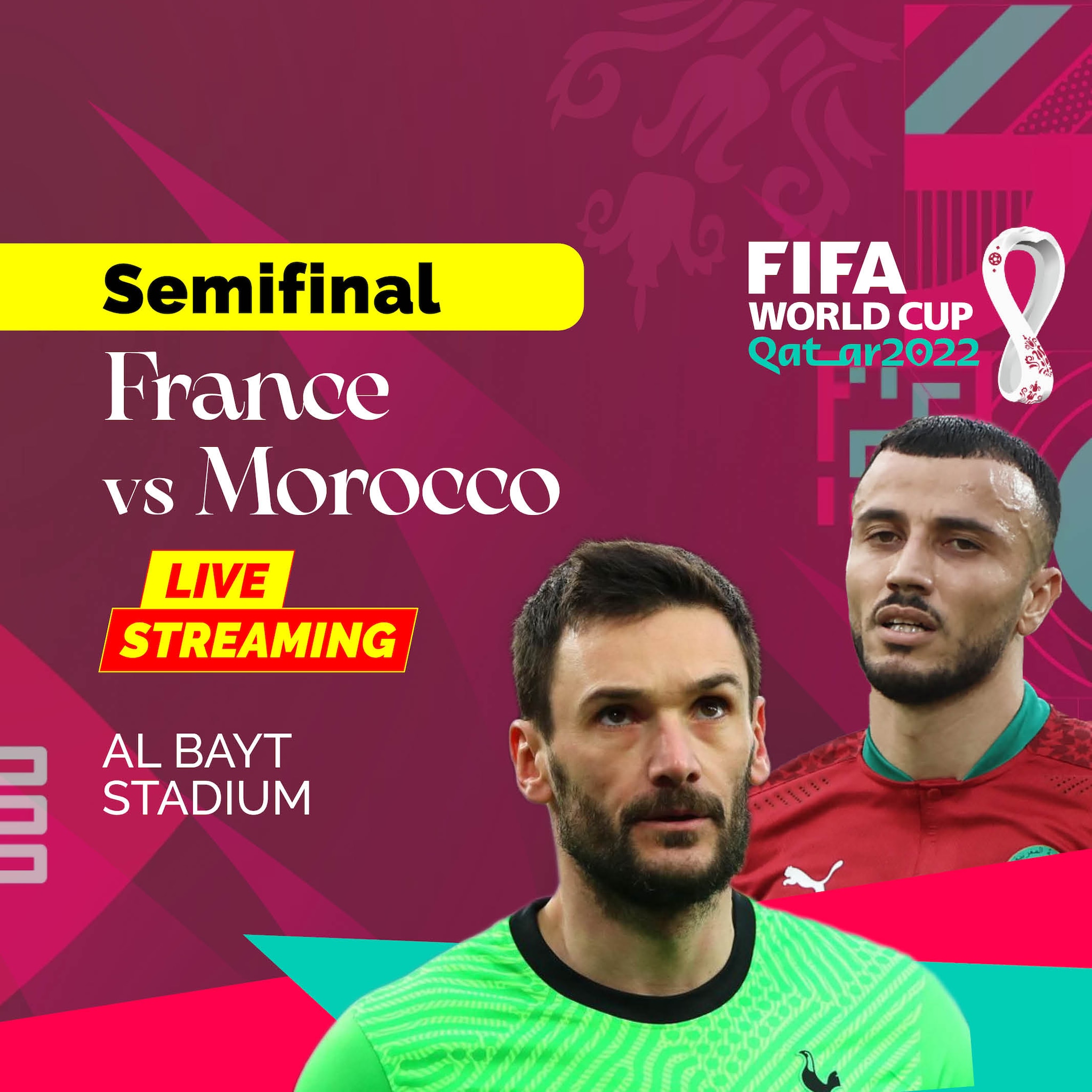 🔴 Live Bola Hari Ini France Vs Morocco Live L Piala Dunia 2022