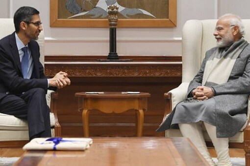 Pichai met with PM Modi on Monday during his visit to the country