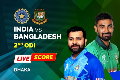 IND vs BAN 2nd ODI Live Score: Follow score, commentary and latest updates of India vs Bangladesh 2nd ODI from Dhaka