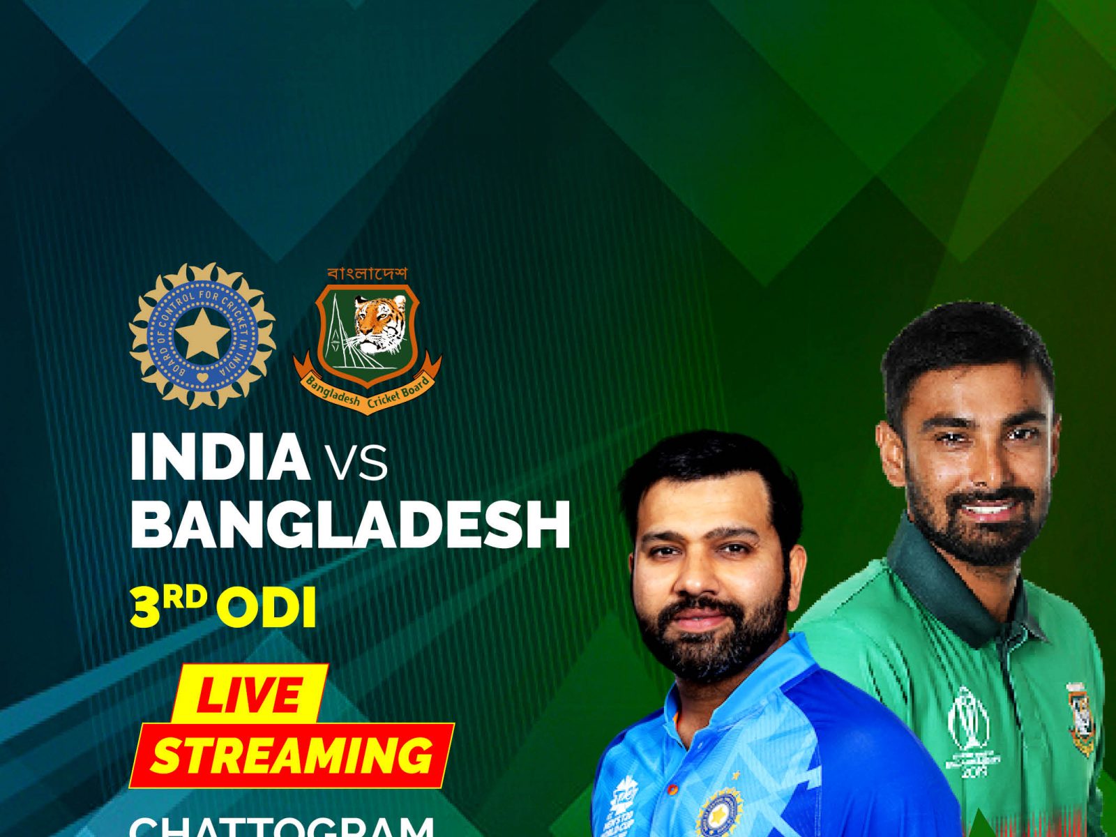 India vs Bangladesh 3rd ODI Live Streaming When and Where to Watch Live Coverage on Live TV and Online