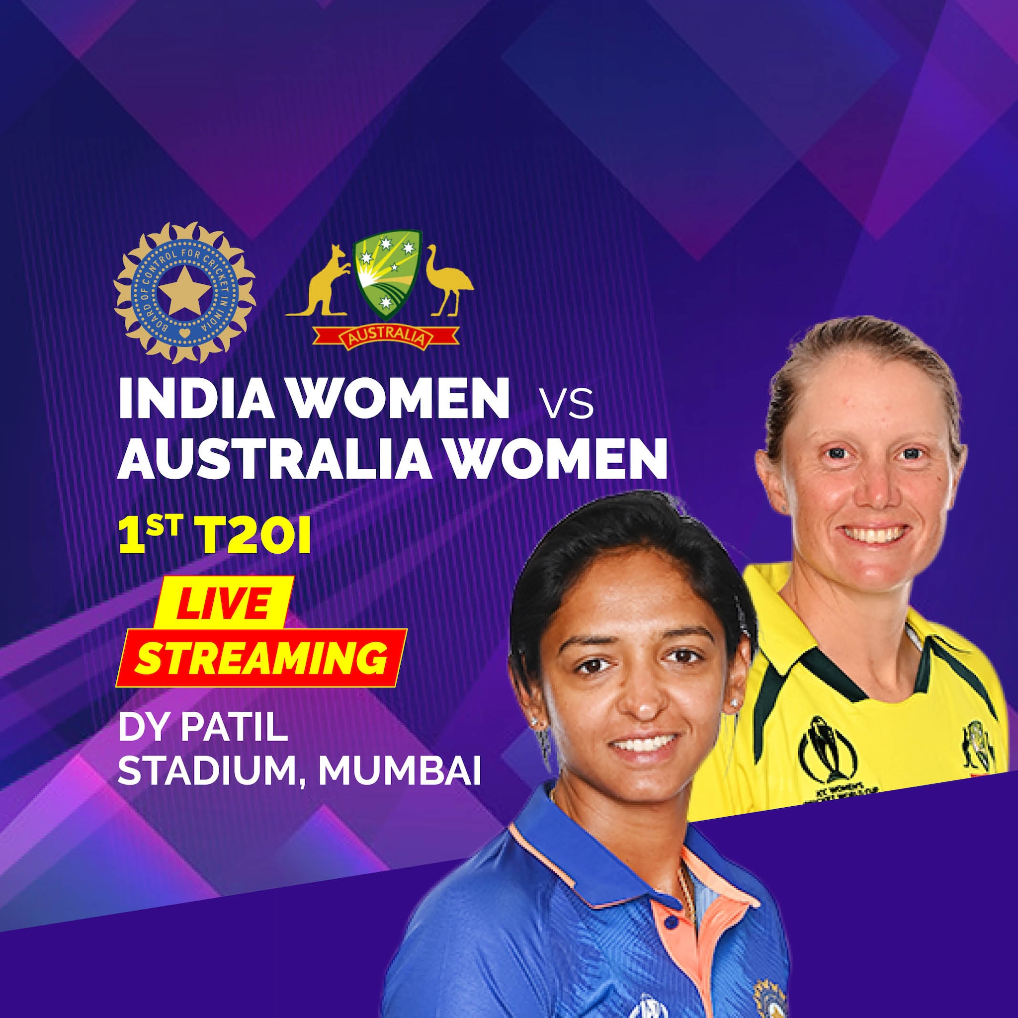 India Women vs Australia Women 2022 Live Streaming: How to Watch IND-W vs  AUS-W, 1st T20I Coverage on TV And Online