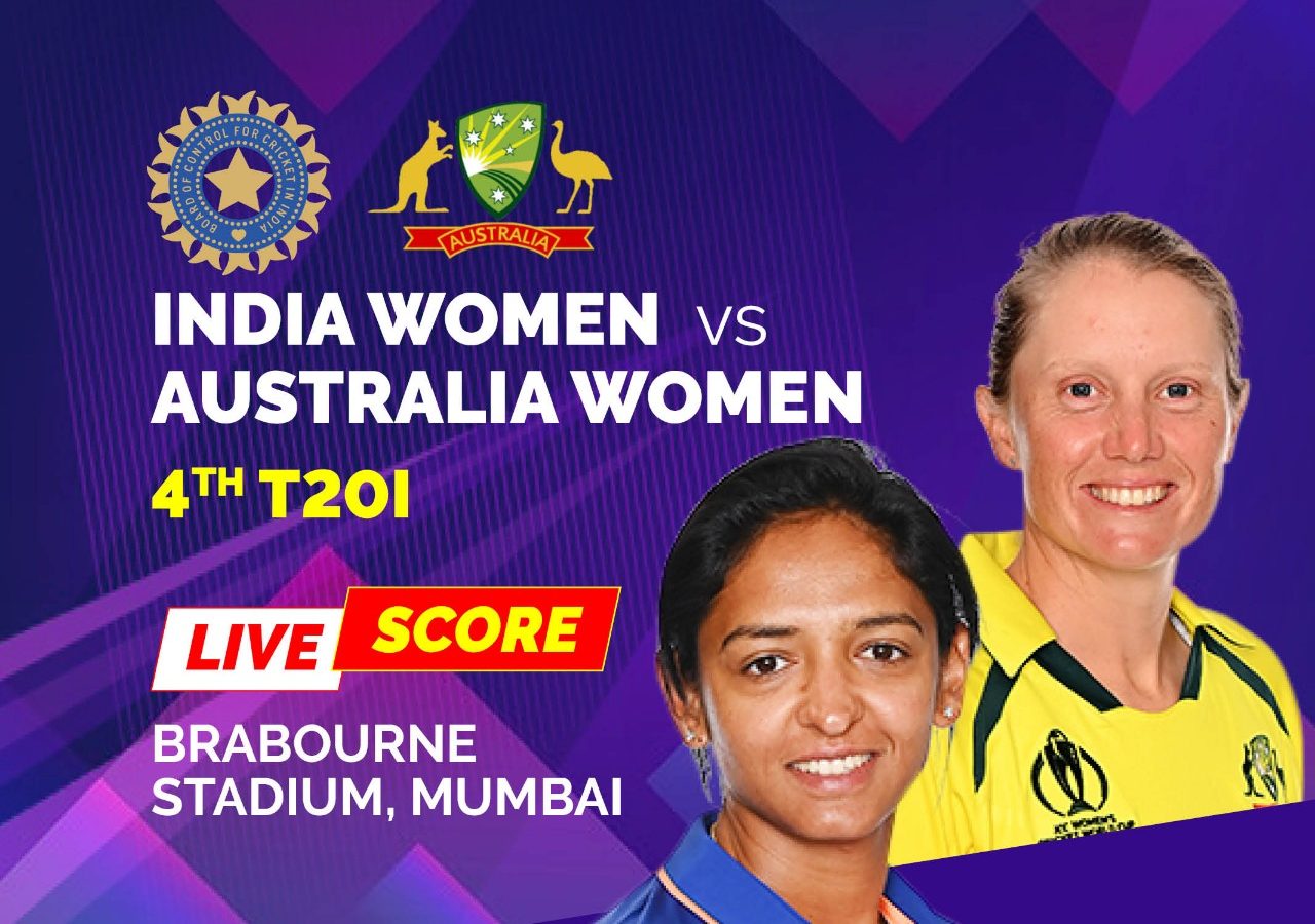 INDW vs AUSW, 4th T20I Highlights Harmanpreet, Richas Efforts in Vain as Australia Win by 7 Runs to Clinch Series