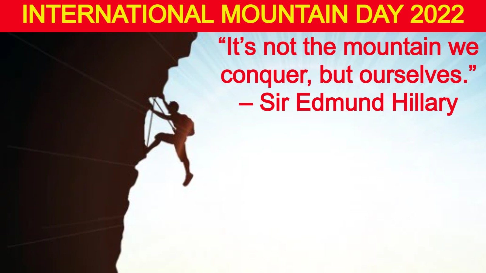 International Mountain Day 2022 Wishes, Images, Status, Quotes