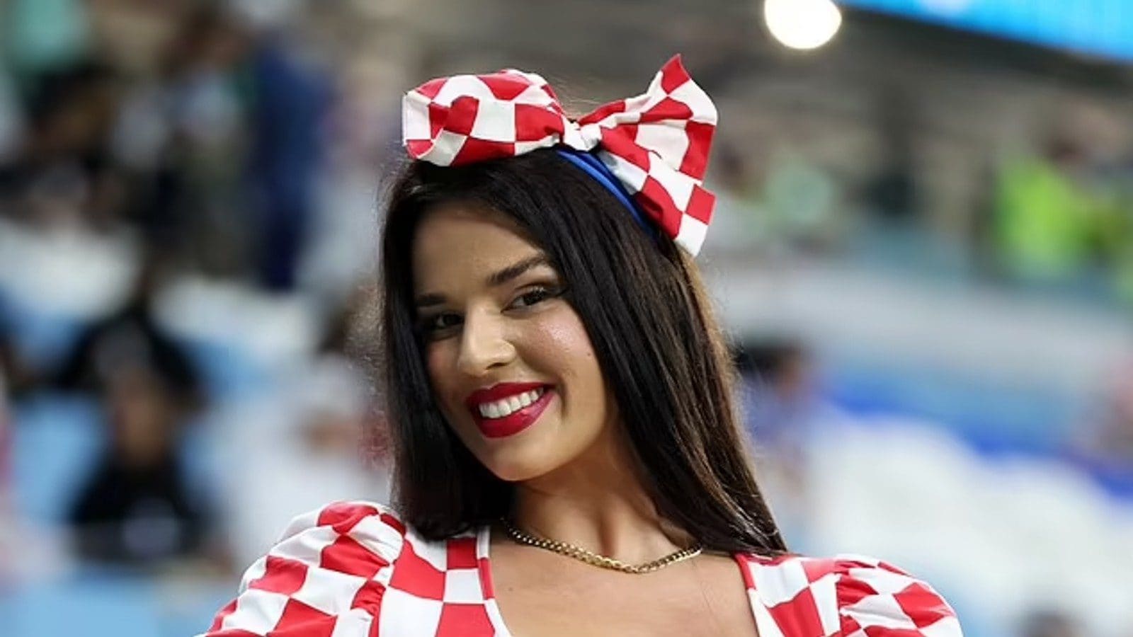 Croatian Fan Interrupts World Cups Hottest Fan Ivana Knoll During Interview 