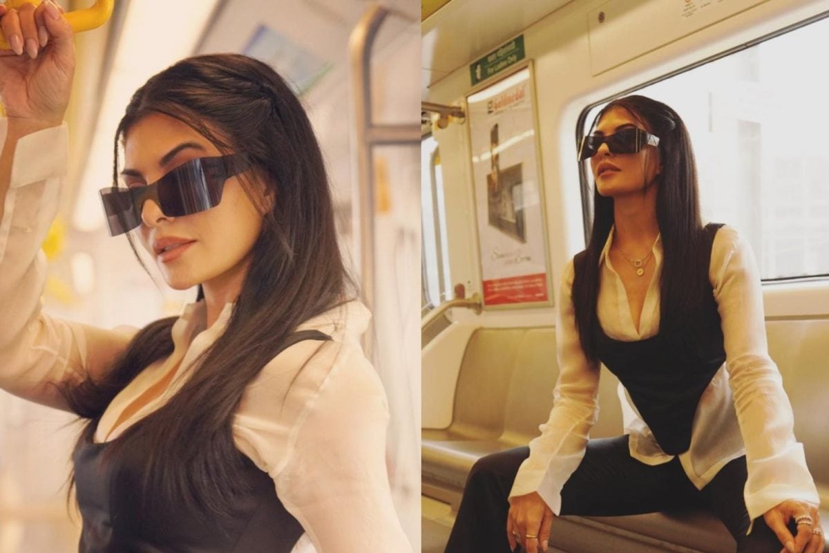 Jacqueline Fernandez Does Sexy Photoshoot In Metro, Her Power Dressing Has All Our Attention pic