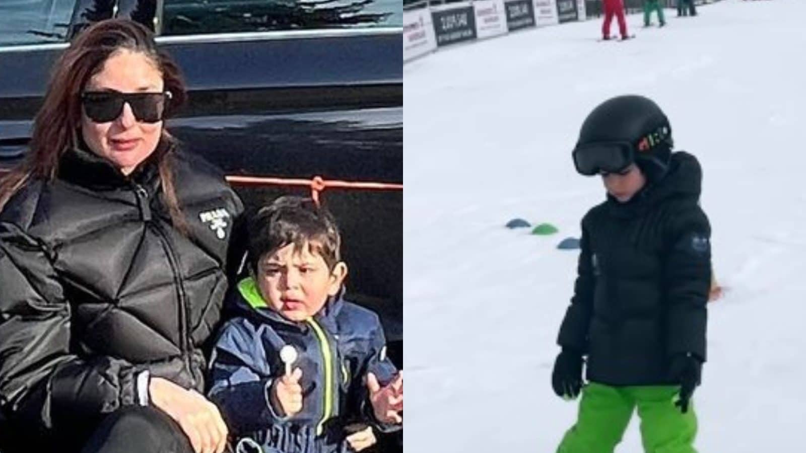 करीना कपूर खान ने पोस्ट की तैमूर के स्कीइंग सेशन की झलक;  कहते हैं ‘ग्लाइडिंग इनटू 2023 बी लाइक..’