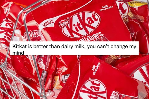 Twitter ͡ KitKat ա Dairy Milk  (Ҿ: Ե/@KitKat)
