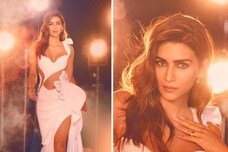 Kriti Sanon Exudes Style And Elegance In White Cutout Dress, Check Out The Diva's Sexy Pictures