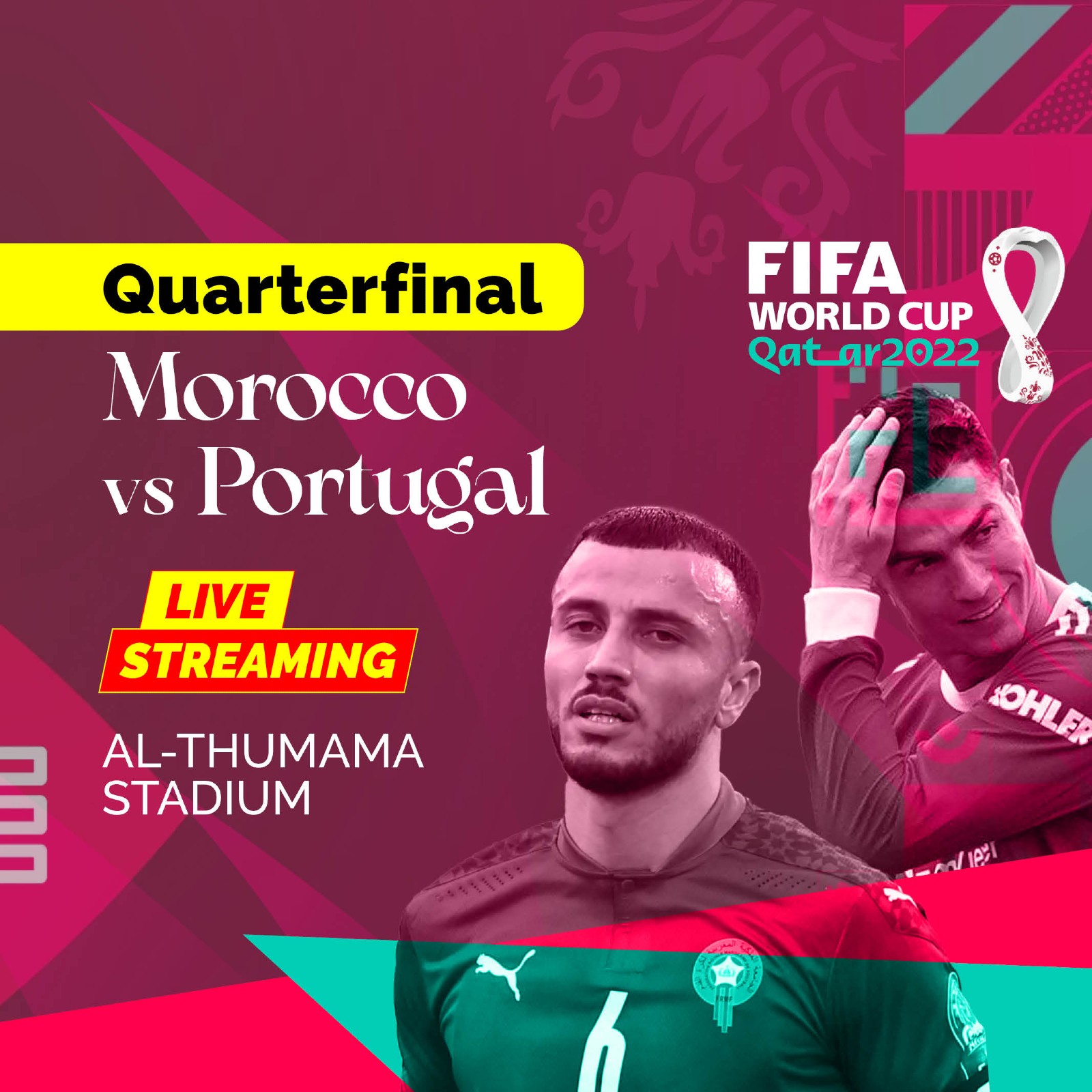 Morocco vs Portugal Live Streaming When and Where to Watch FIFA World Cup 2022 Live Coverage on Live TV Online