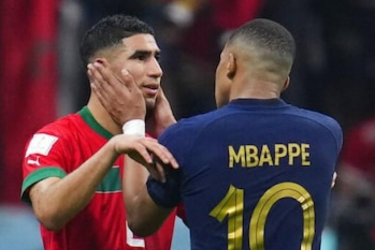 Watch  Kylian Mbappe, Achraf Hakimi Define Friendship Goals With