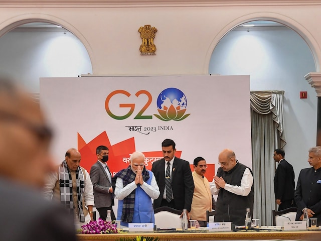 New Delhi: Prime Minister Narendra Modi, Union Home Minister Amit Shah, External Affairs Minister S Jaishankar and others attend the all-party meeting on G20 summit (PTI)