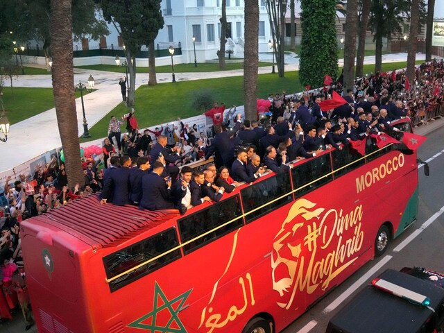 Moroccan Football Team Receives Hero's Welcome After Historic FIFA ...