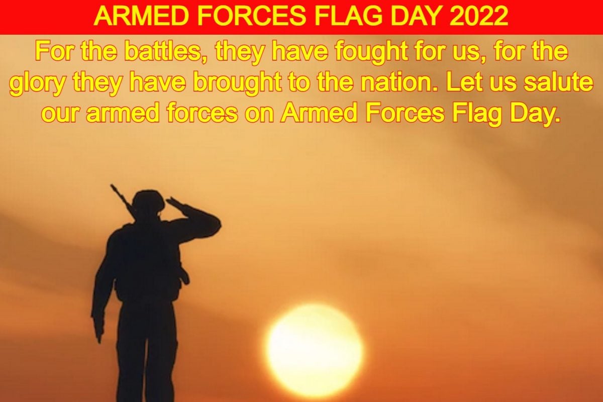 Armed Forces Flag Day 2022: Best Wishes, Images, Messages and Quotes to Share
