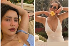 Sisters' Day Out: Neha Sharma and Aisha Sharma Never Fail To Give Us Sibling Goals! See Pictures