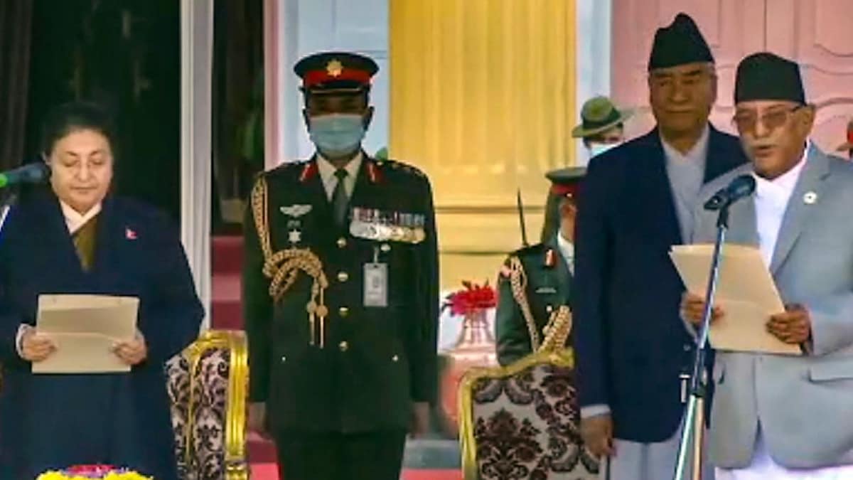 Pushpa Kamal Dahal 'Prachanda' Takes Oath as Nepal's New Prime Minister