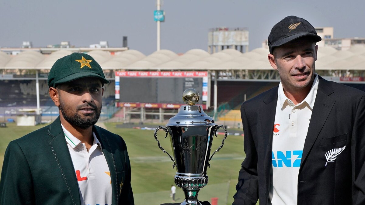 PAK vs NZ Live Cricket Score Pakistan vs New Zealand 2022 1st Test