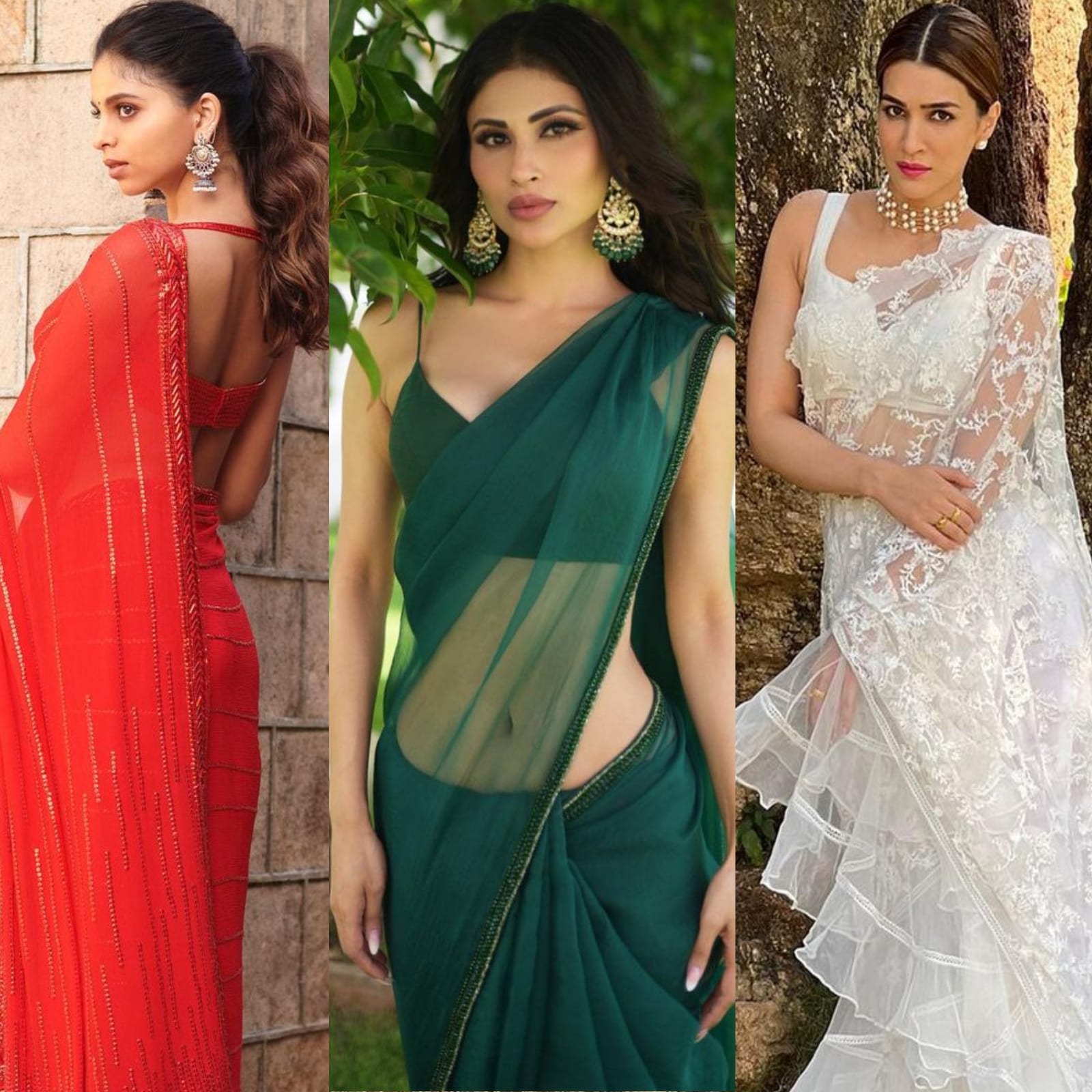 Bookmark These 5 Celebrity-Approved Saree-torial Looks