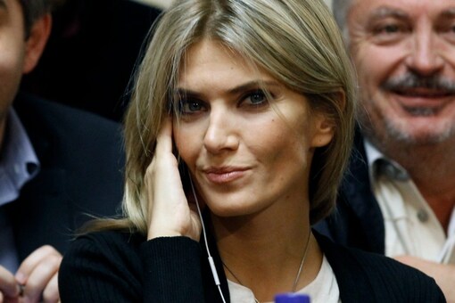 The former Greek TV presenter who is currently serving as a member of the European Parliament was held along with other prominent politicians (Image: Reuters)