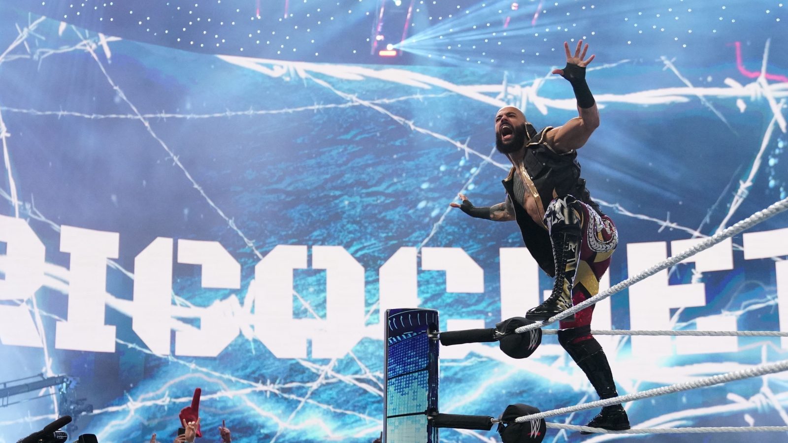 Wwe Smackdown In Pictures Ricochet Wins The World Cup Tegan Nox Saves