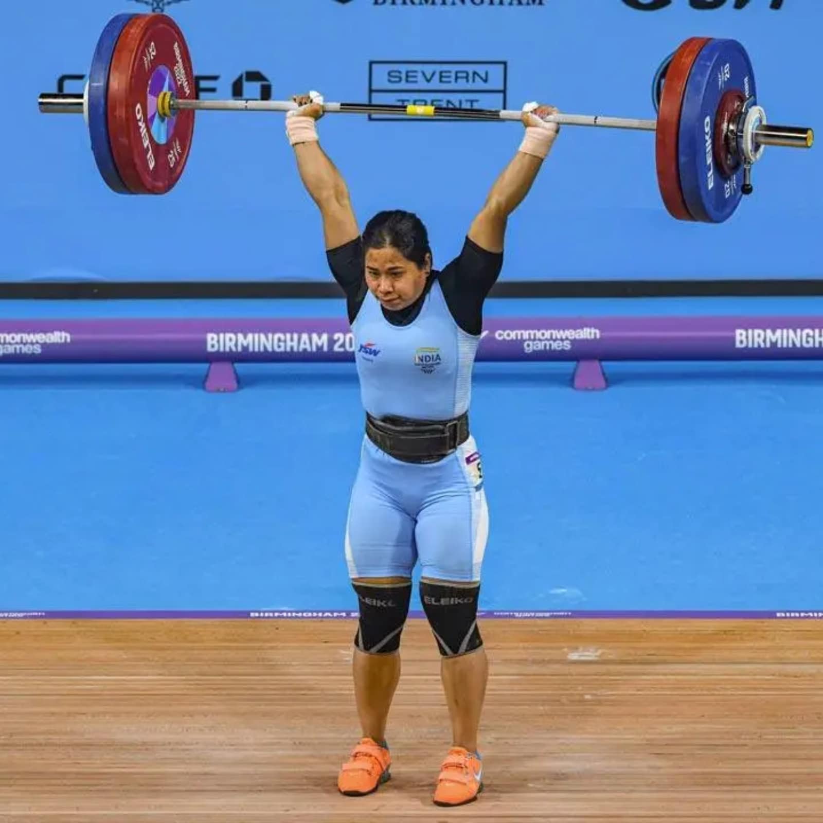 Bindyarani Devi Finishes 25th in World Weightlifting Championships