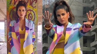Shreya Dhanwanthary Looks Smoking Hot As She Pairs Sexy Mini Skirt