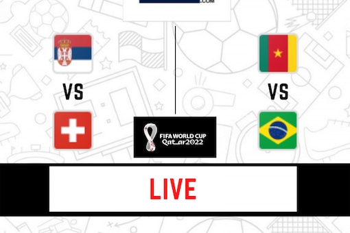 FIFA World Cup 2022 LIVE: Serbia vs Switzerland and Cameroon vs Brazil