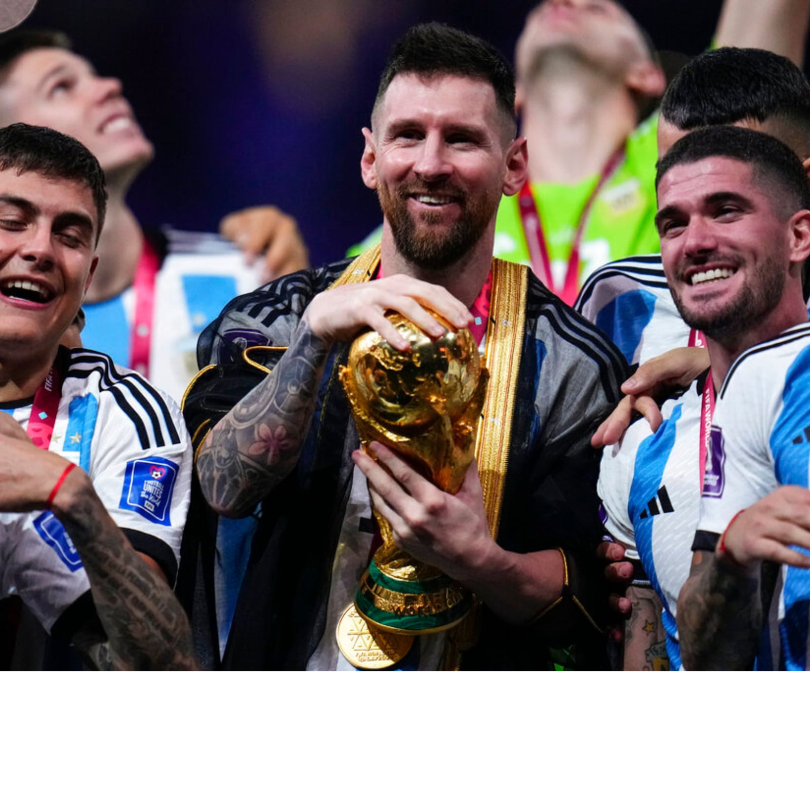 Breaking news! Messi 🇦🇷 just won World Cup! Congratulations