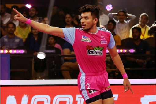 PKL: Jaipur Pink Panthers' Arjun Deshwal (Twitter)