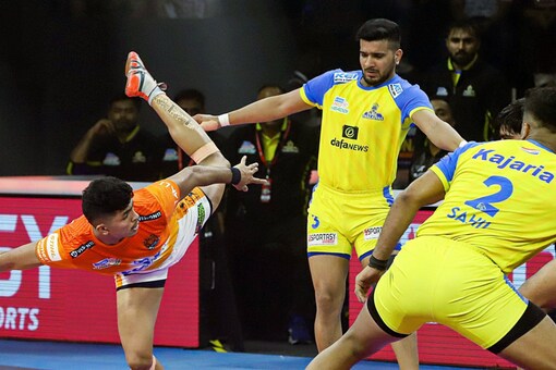PKL: Puneri Paltan and Tamil Thalaivas (Twitter)