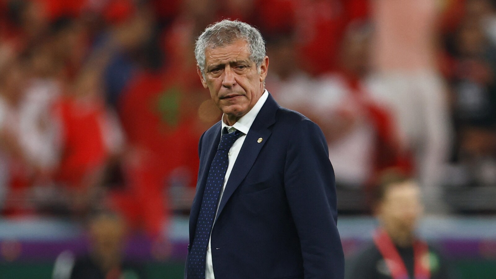 O técnico de Portugal, Fernando Santos, está deixando o cargo depois de perder a Copa do Mundo da FIFA