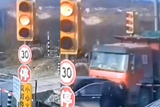 On seeing this video, social media users were convinced that the truck driver wanted to do something bad. (Credits: Instagram)