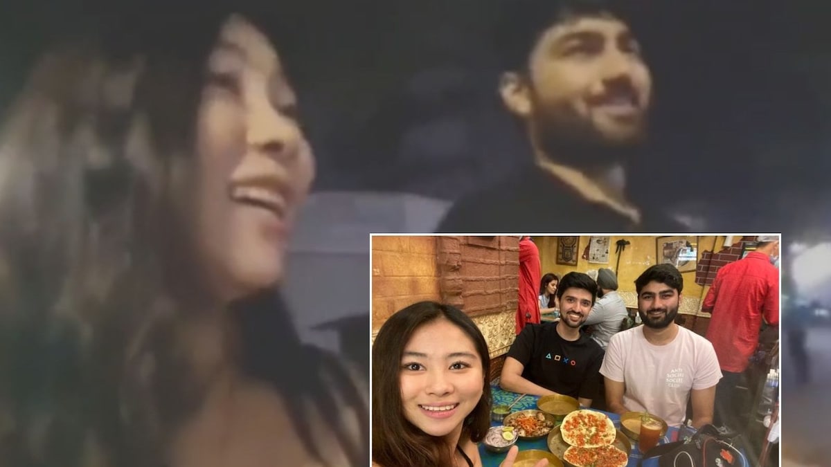 South Korean YouTuber Meets Indian Men Who Came to Her Rescue on Mumbai Street