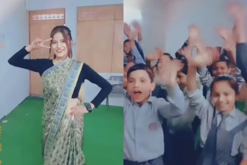 Why Internet Is Not Happy With This Teacher Dancing To Viral Bhojpuri Song (Photo Credits: Twitter/@Gulzar_sahab)