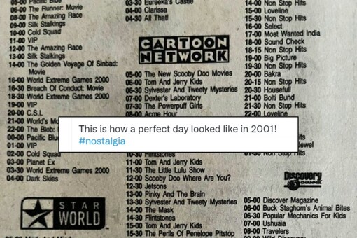 This Newspaper Clipping of Cartoon Network's OG Shows Will Take You Back to  2000s