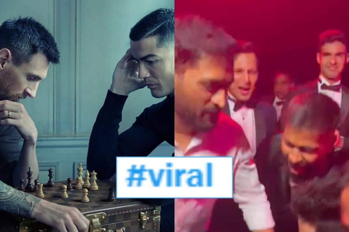 The incredible hidden details you missed in Ronaldo and Messi's viral chess  photo - video Dailymotion