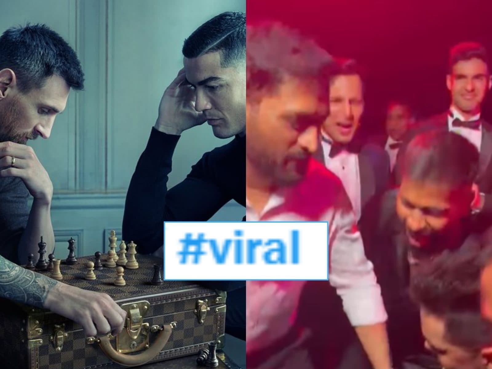 Messi-Ronaldo Chess Pic to Dhoni Dancing: Viral Moments in Sports
