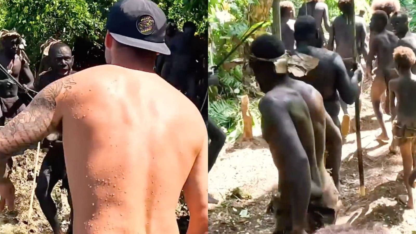 Australian YouTuber Visits Indigenous Island Tribe That Has Barely