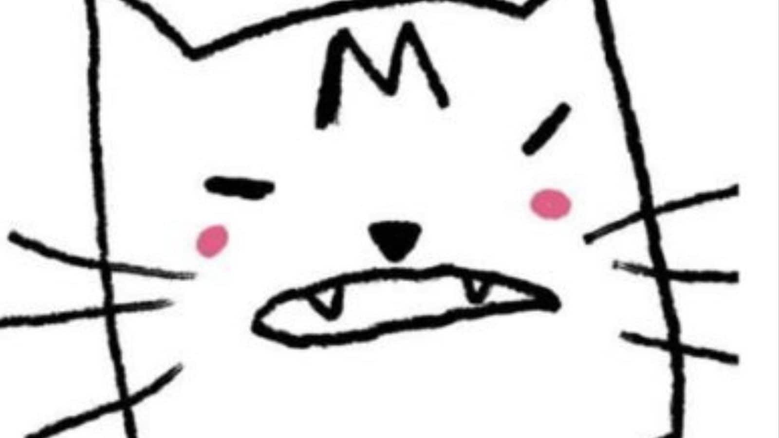 Cute Cat avatar vector illustration line style icon editable stroke tasmeemMEcom #21 Cute Cat avatar vector illustration line style icon editable stroke tasmeemMEcom