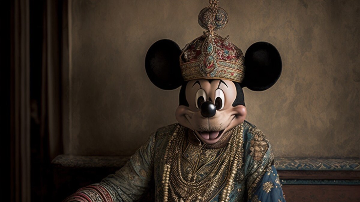 If Mickey Mouse Had An Indian Wedding, This Is How He Would Look as a Groom