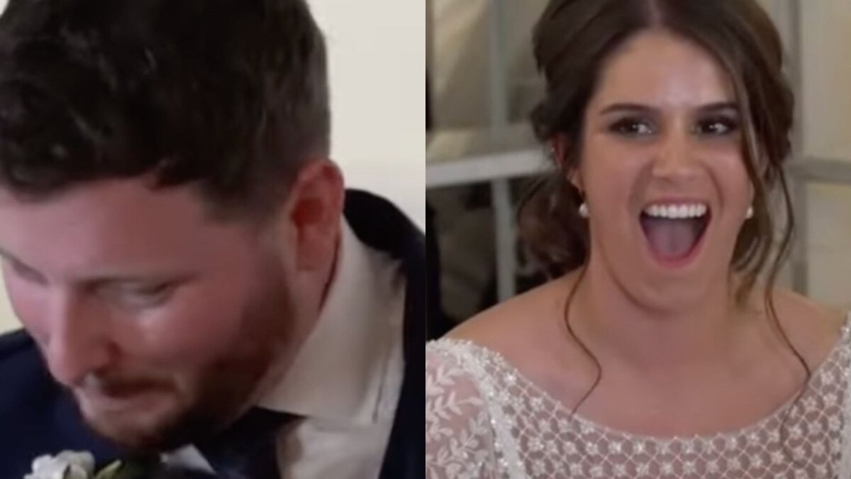 Groom Exposes Bride's 'Secret' of How She First Met Him in Hilarious