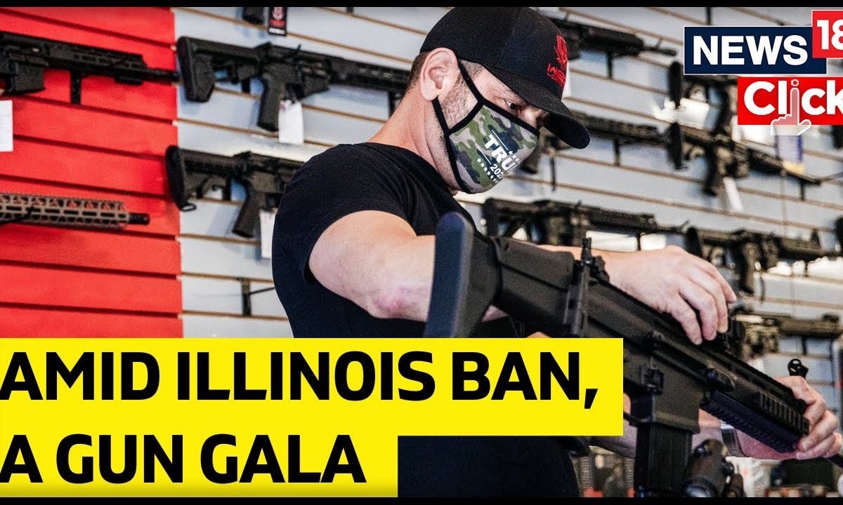 Gun Enthusiasts Attend A Gun Show In Illinois Despite Partial Ban On