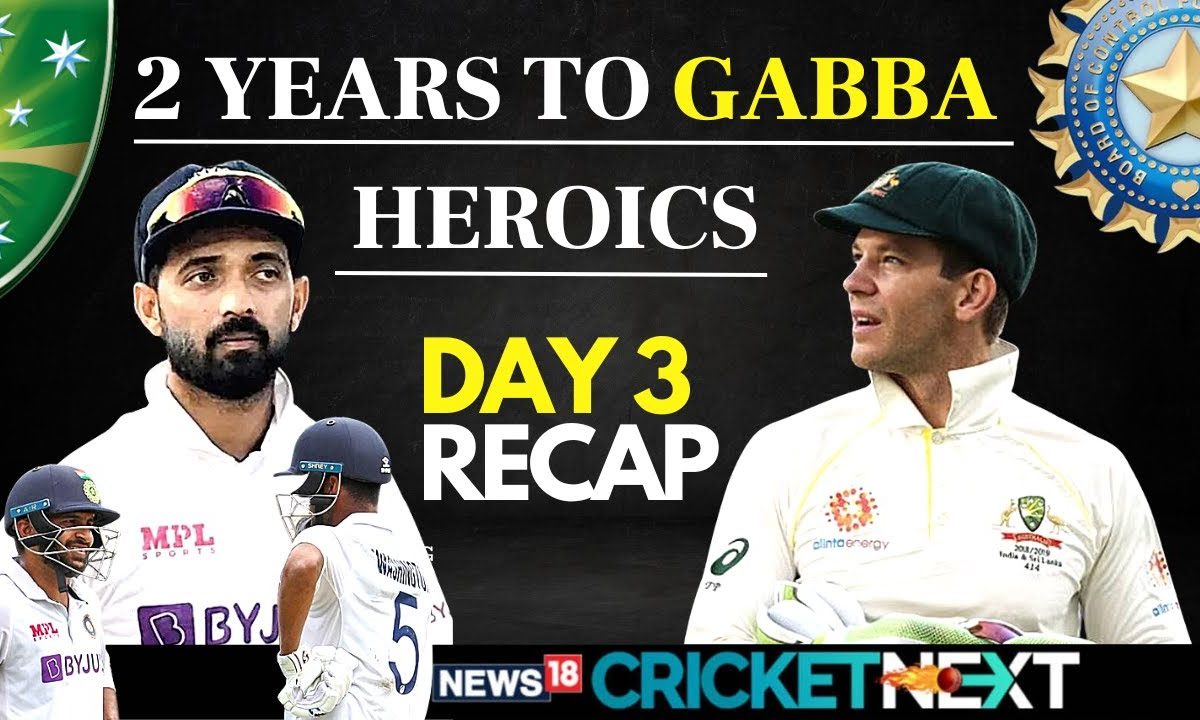 GABBA ANNIVERSARY: Recap Of IND Vs AUS 4th Test, Day 3 | The Shardul ...