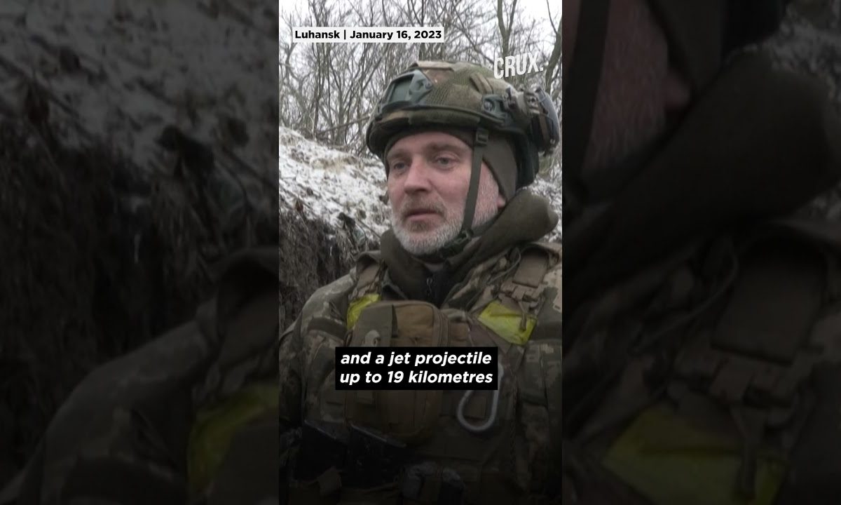 Ukrainian Troops Target Russian Positions With British L119 Gun in