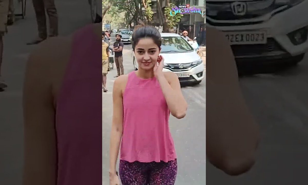 Ananya Pandey SPOTTED Post Workout In Her Signature Gym Look! | # ...